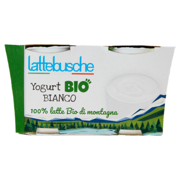 lattebusche Yogurt Bio Bianco 2 x 125 g