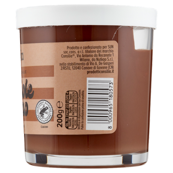 Consilia Crema Spalmabile alle Nocciole e Cacao 200 g