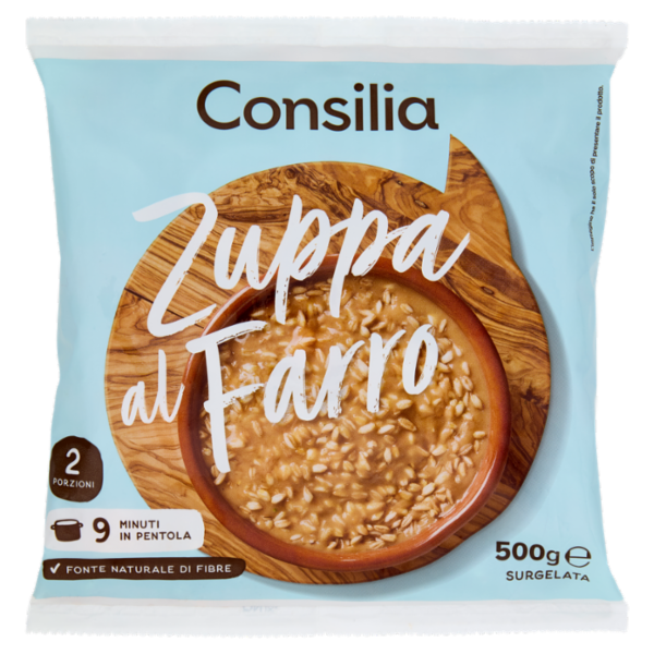 Consilia Saper Scegliere Zuppa al Farro Surgelata 500 g