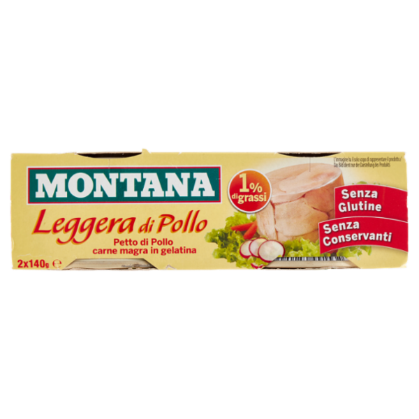 Montana Leggera di Pollo 2 x 140 g