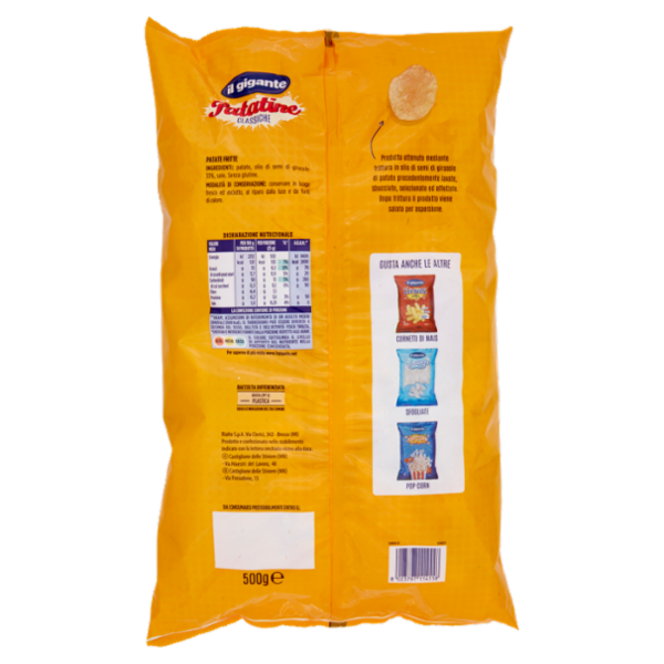 IL GIGANTE Patatine Classiche 500 g