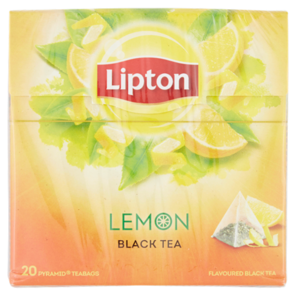 Lipton Lemon Black Tea 20 Filtri 34 g