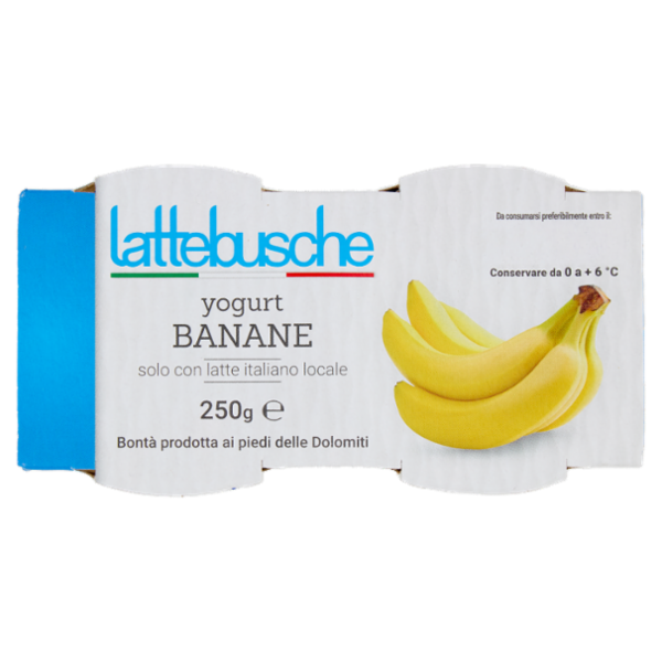 lattebusche yogurt Banane 2 x 125 g