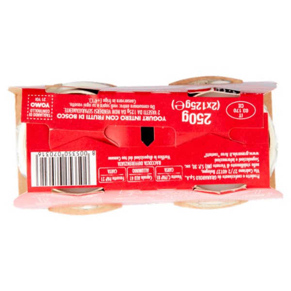 Yomo Intero Frutti di Bosco 2 x 125 g