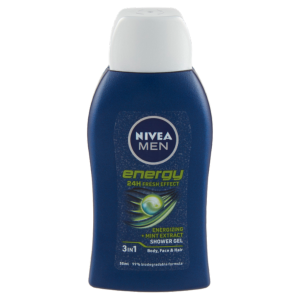 Nivea Men energy 24H Fresh Effect Shower Gel 50 ml