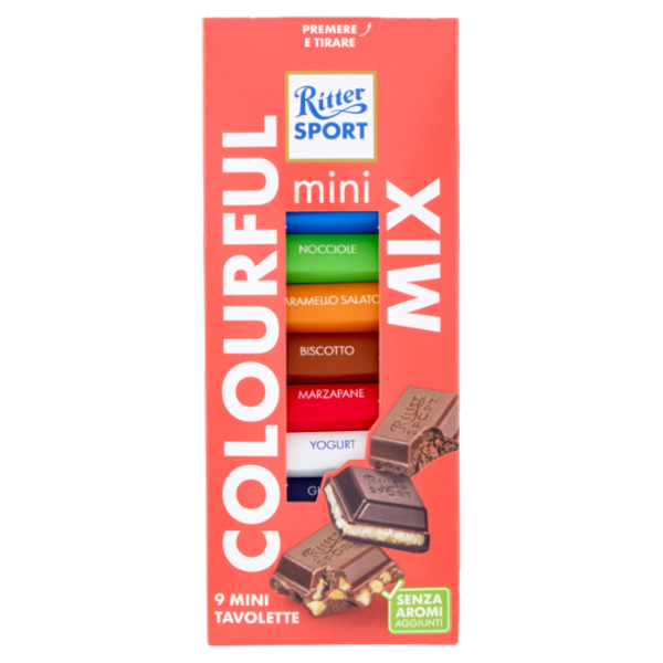 Ritter Sport mini Colourful Variety 9 x 16,67 g