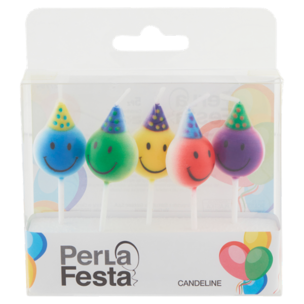 PerLa Festa Candeline Smile 5 pz