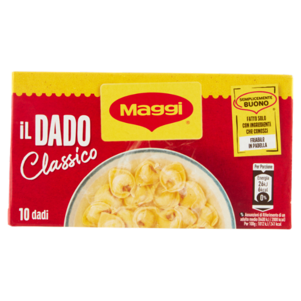 MAGGI Dado Classico preparato per brodo (10 dadi) 100 g