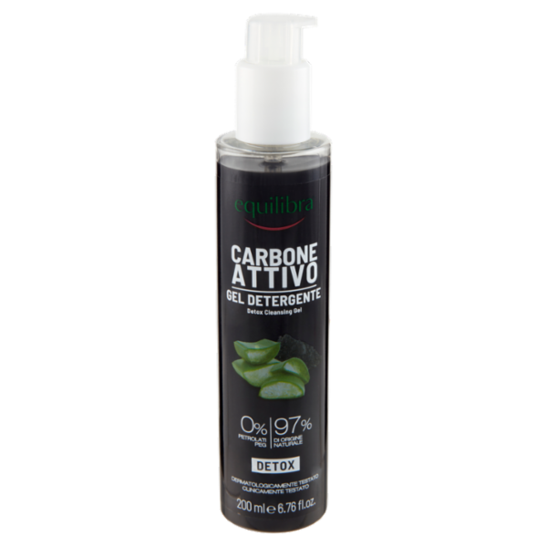 equilibra Carbone Attivo Gel Detergente Detox 200 ml