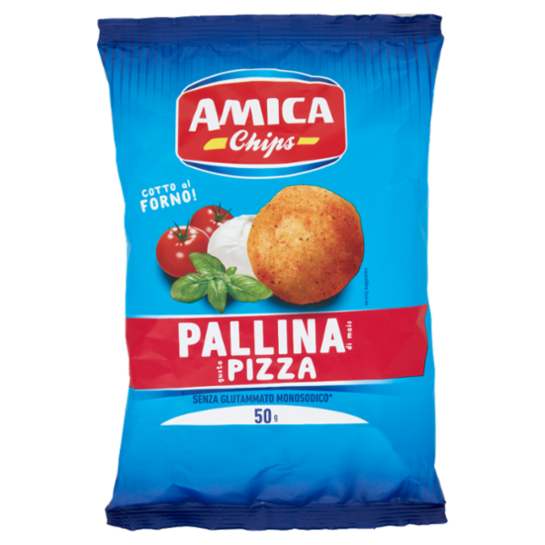 Amica Chips Pallina di mais gusto Pizza 50 g