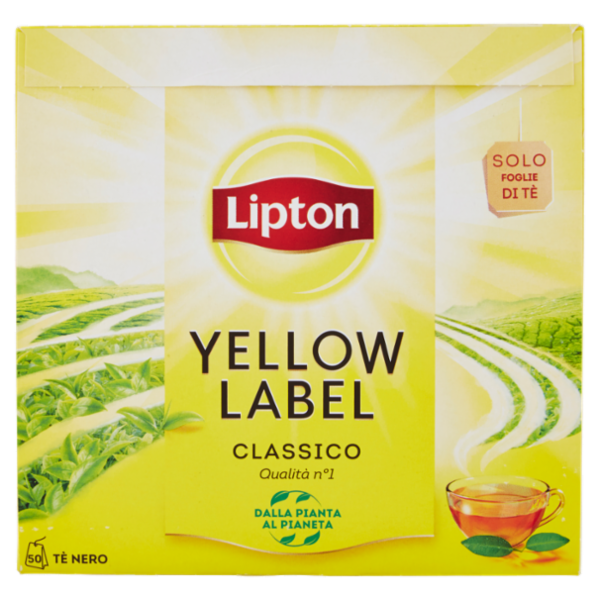 Lipton Yellow Label Classico 50 Filtri 75 g