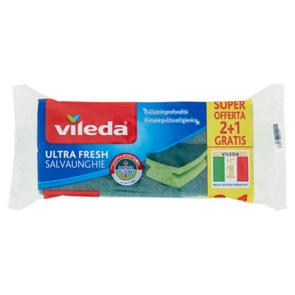 Vileda Ultra Fresh Salvaunghie 2+1 pz