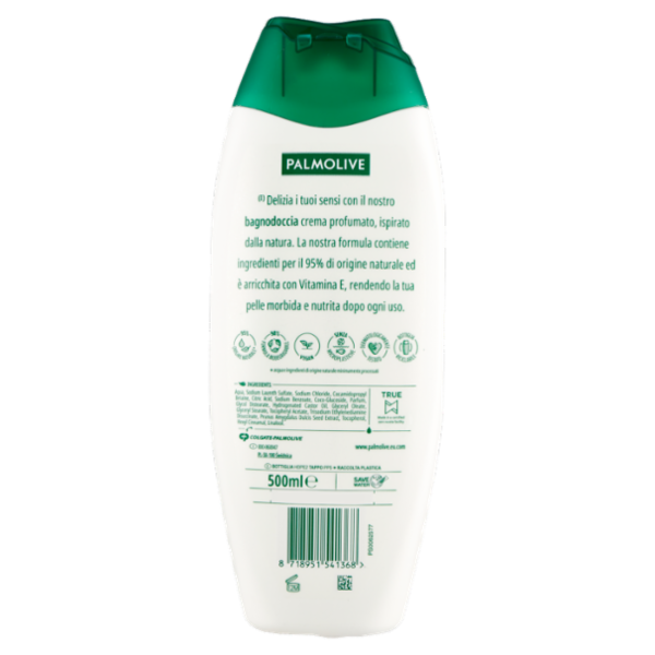 Palmolive bagnoschiuma Naturals Fiori di Mandorlo con idratante 500 ml