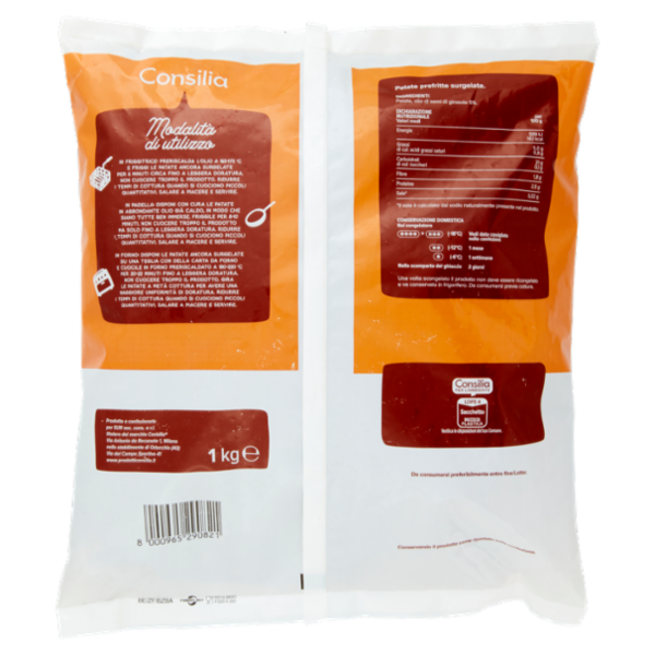 Consilia Patatine da Friggere Surgelate 1 kg