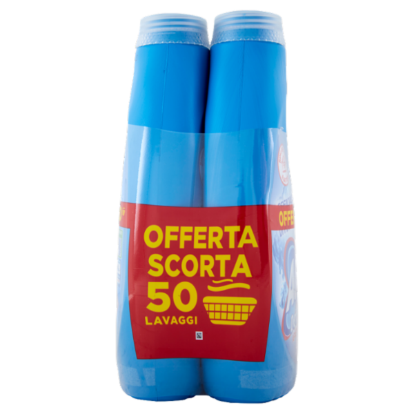 Ace Detersivo Liquido Classico Igienizzante 2 x 25 Lavaggi 2 x 1375 ml