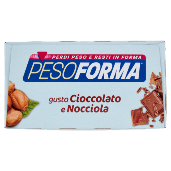 Pesoforma Biscotti gusto Cioccolato e Nocciola, sostitutivo del pasto, 16 biscotti da 33 g
