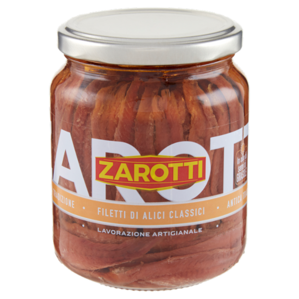 Zarotti Filetti di Alici Classici 380 g