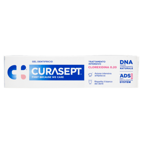 Curasept Gel Dentifricio Trattamento Intensivo Clorexidina 0.20 75 ml