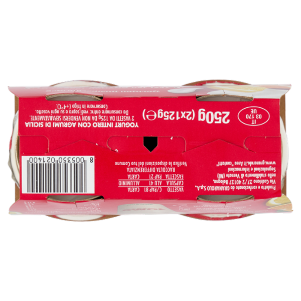 Yomo Intero Agrumi di Sicilia 2 x 125 g