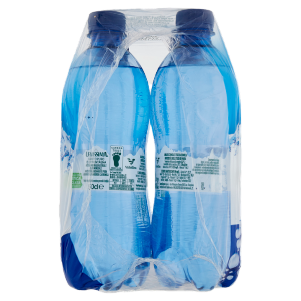 LEVISSIMA, Acqua Frizzante R-PET 25% 6 x 0,5 L