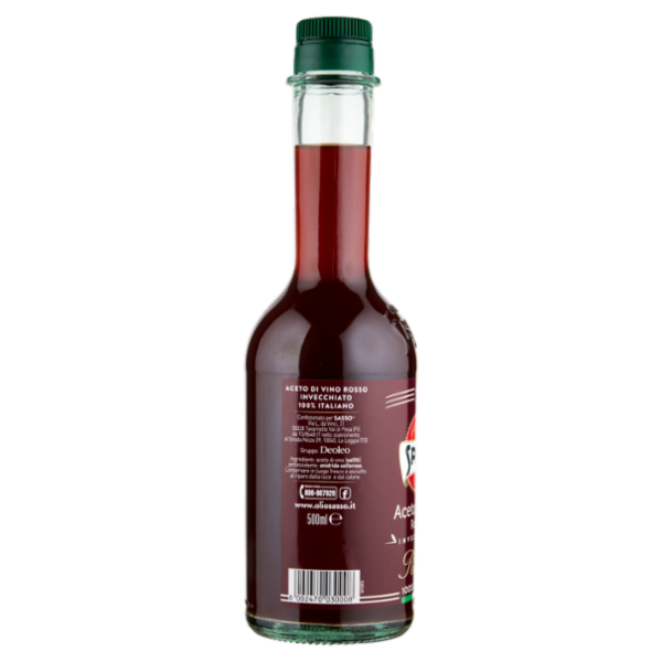 Sasso Aceto di Vino Rosso Invecchiato Riserva 500 ml