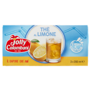 Jolly Colombani Thè Al Limone 3 x 200 Ml