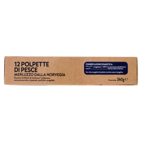 FRoSTA Polpette di Pesce Merluzzo dalla Norvegia 240 g