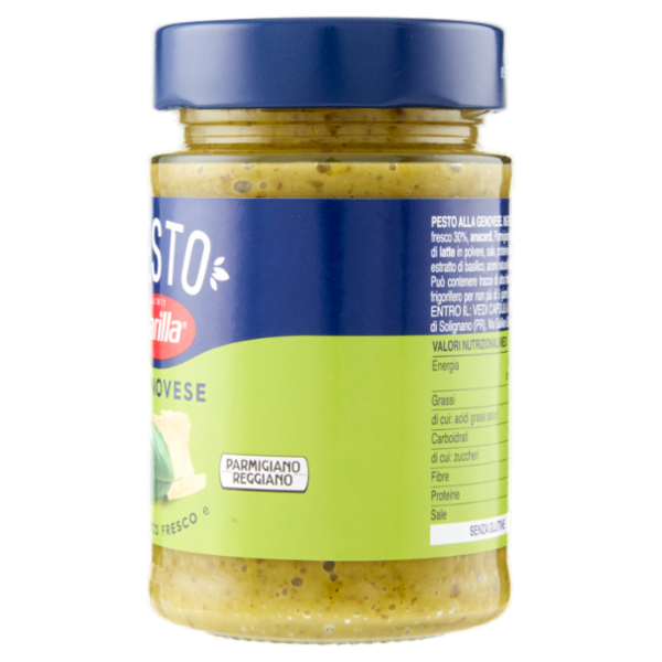 Barilla Pesto alla Genovese con Basilico Fresco Condimento e Sugo per Pasta 190 g