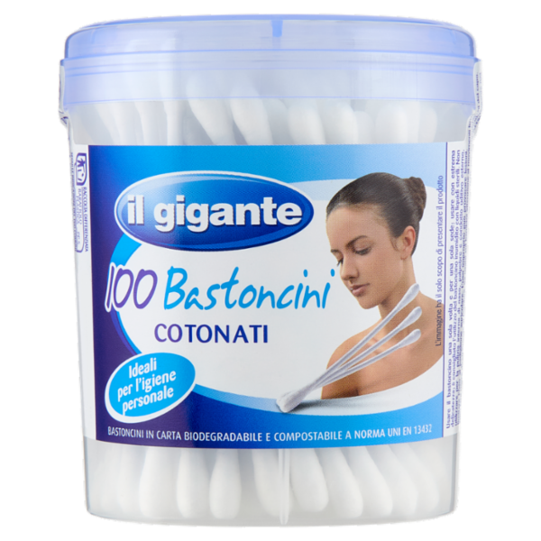 IL GIGANTE Bastoncini Cotonati 100 pz