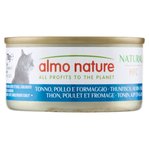 almo nature HFC Natural Tonno, Pollo e Formaggio 70 g