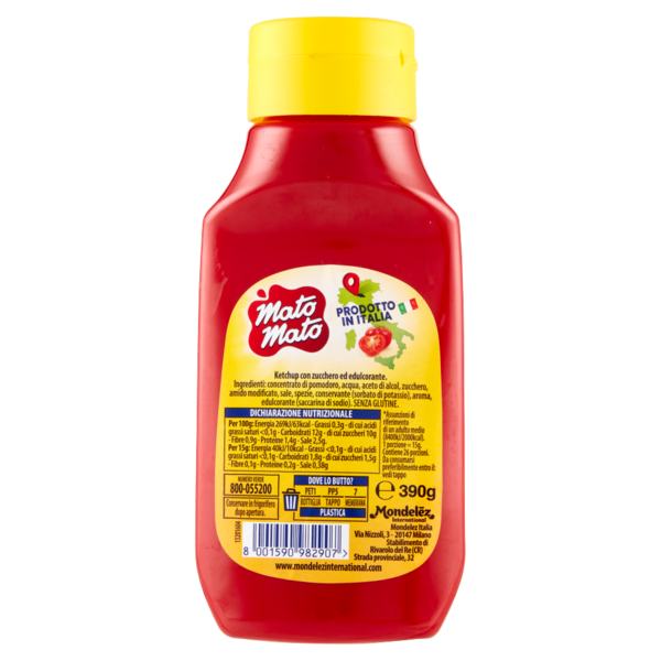 Mato Mato Ketchup classico 390g