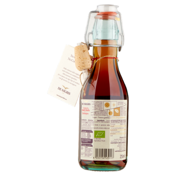 De Nigris Condimento 100% Mela Biologico 250 ml
