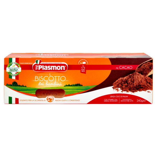 Plasmon il Biscotto dei bambini al Cacao 240 g