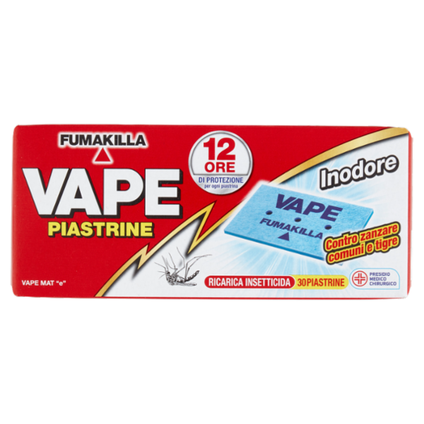 VAPE Piastrine Inodore 30 pz