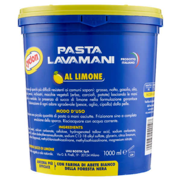 cyclon Pasta Lavamani al Limone 1000 ml