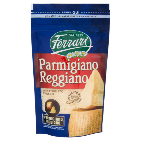 Ferrari Parmigiano Reggiano DOP Grattugiato Fresco 100 g