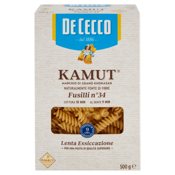 De Cecco Kamut Fusilli n°34 500 g