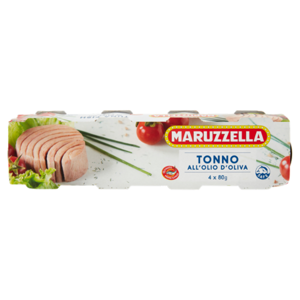 Maruzzella Tonno all'Olio d'Oliva 4 x 80 g