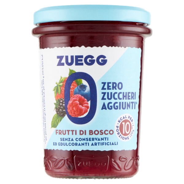 Zuegg Zero Zuccheri Aggiunti* Frutti di Bosco 220 g