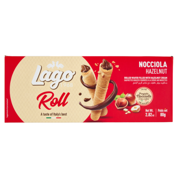 Gastone Lago Roll Break Nocciola 80 g