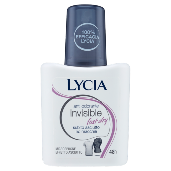 Lycia deodorante invisible fast dry Vapo 75 ml
