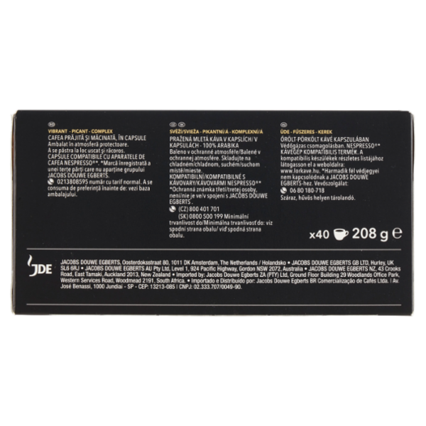 L'Or Espresso Ristretto 11- 40 Capsule Caffè Compatibili con Macchine Nespresso*® Original 208g
