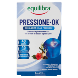 Equilibra Pressione-Ok Regolarità Della Pressione 40 Capsule Vegetali 20 g