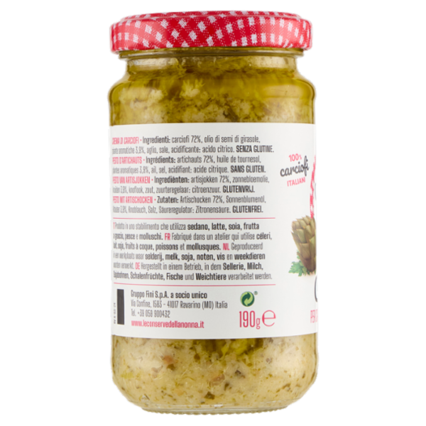 Le Conserve della Nonna Crema di carciofi 190 g