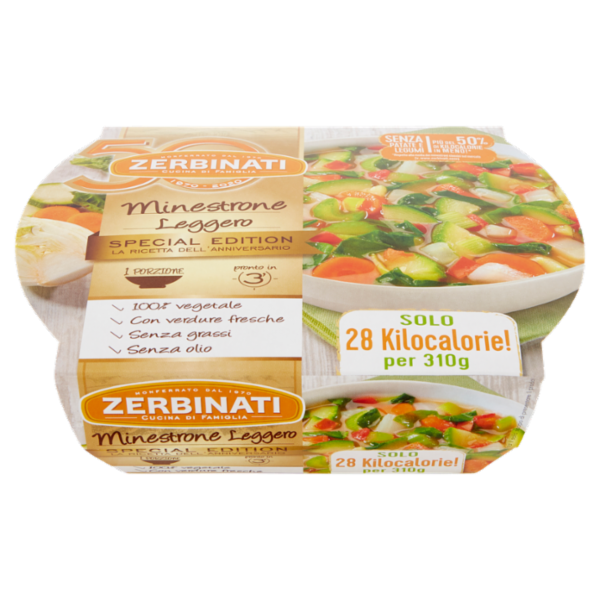 Zerbinati Minestrone Leggero 310 g