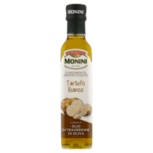 Monini Condimento Aromatizzato Tartufo Bianco a Base Di Olio Extravergine Di Oliva 250 Ml