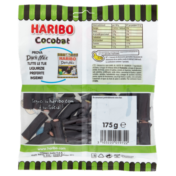 Haribo Cocobat 175 g