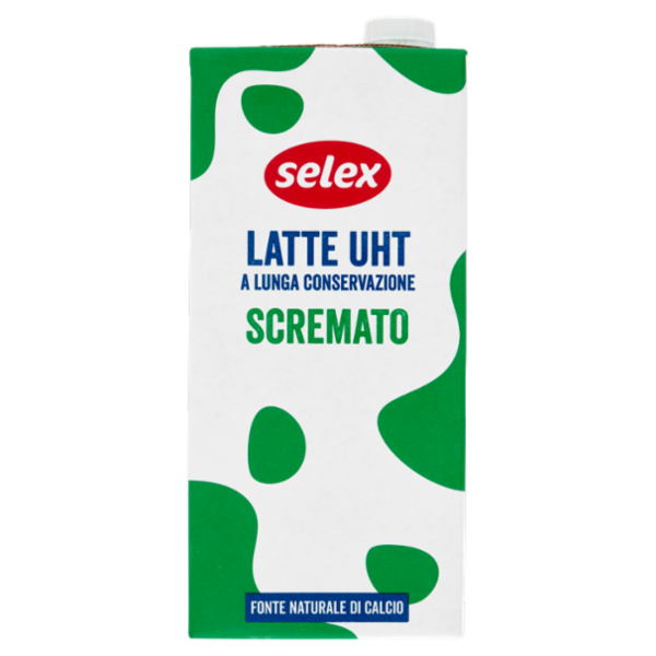 Selex Latte Uht Scremato 1 L