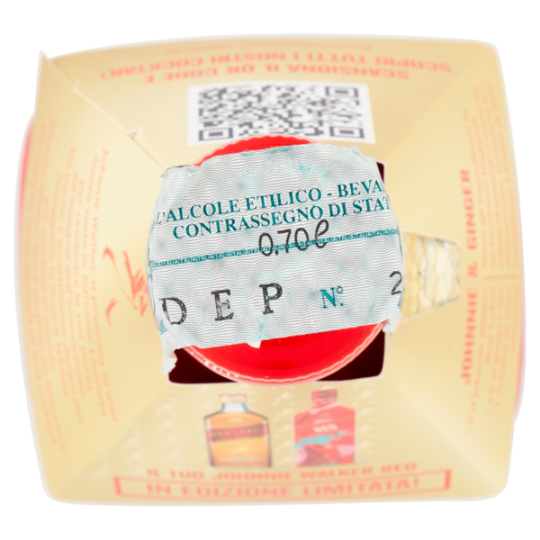 Johnnie Walker Red Blended Scotch Whisky Keep Walking Icons Bottle Design 700 ml