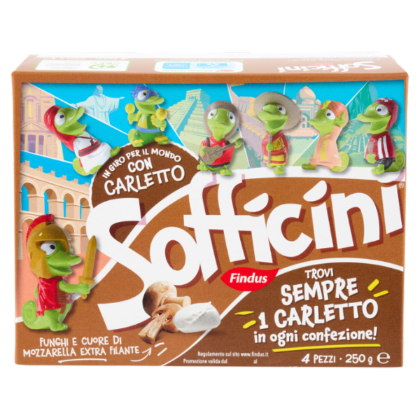 Sofficini Findus 4 Sofficini Funghi Più Mozzarella 250 g